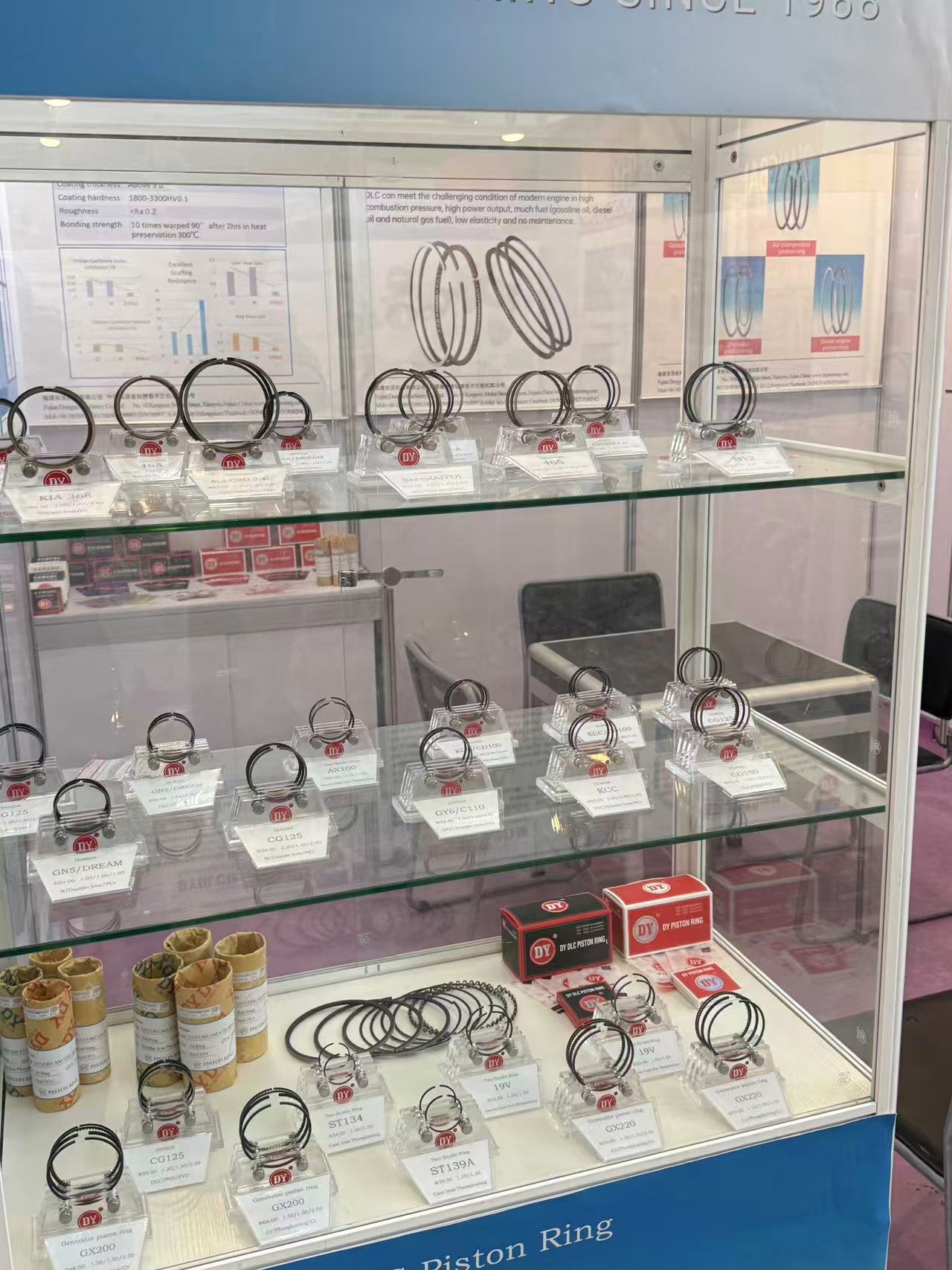 138th Canton Fair& DY Piston Ring  Participation 2025