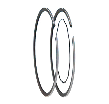 Two-stroke piston ring